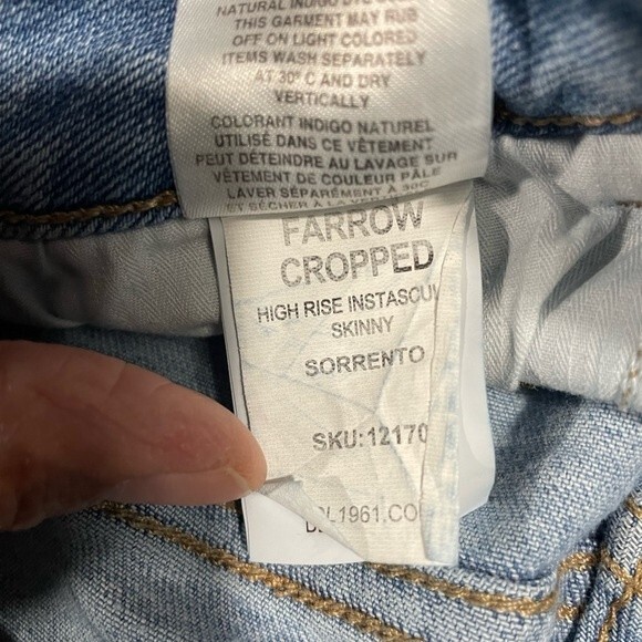 DL1961 Farrow Ankle Skinny Jeans 28 - Picture 7 of 7